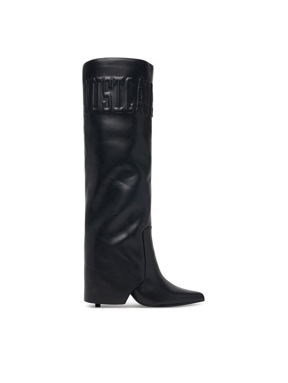 Just Cavalli Kozačky Just Cavalli 81RA3S08 ZSE87 Černá