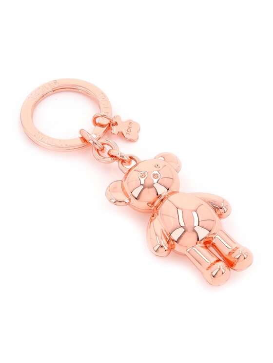 TOUS Брелок TOUS Llavero Oso Teddy Bear 2001594313 Рожеве золото