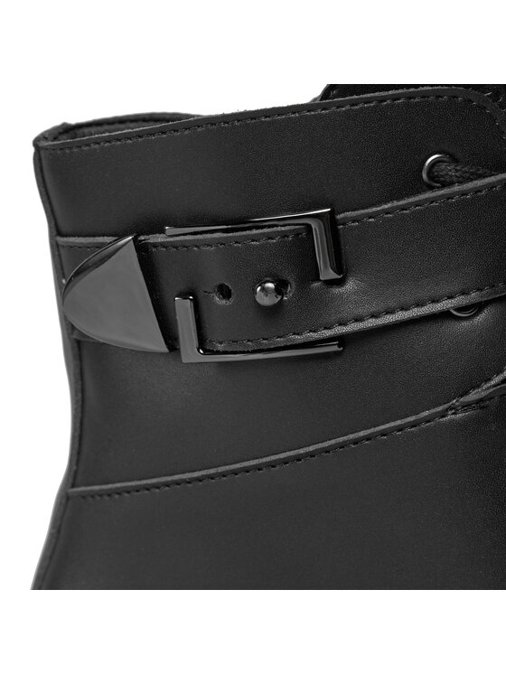 Altercore Šnurovacia obuv Altercore Enid Čierna