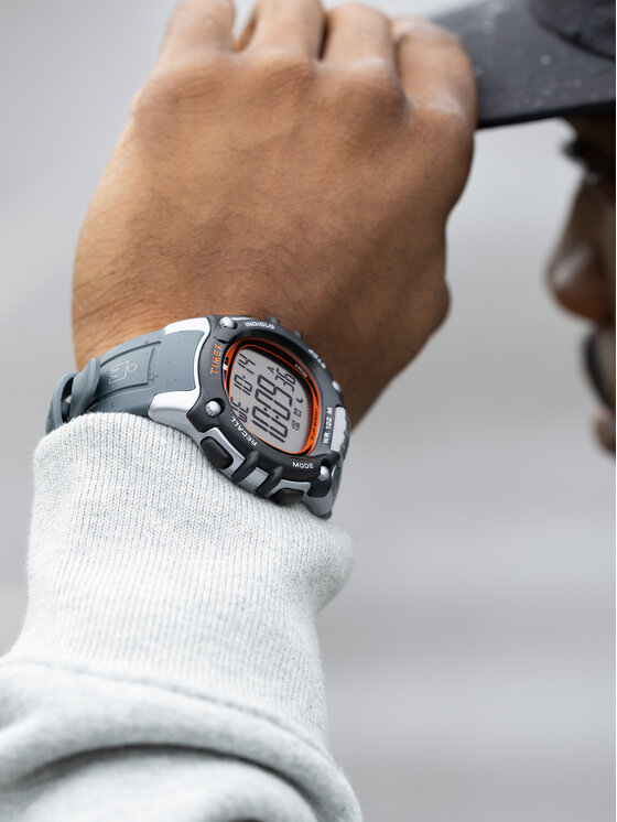 Timex Ročna ura Timex Ironman Classic TW5M64500 Črna
