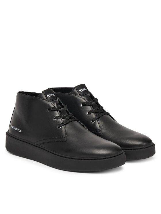 KARL LAGERFELD Trzewiki KARL LAGERFELD KL53330 Czarny