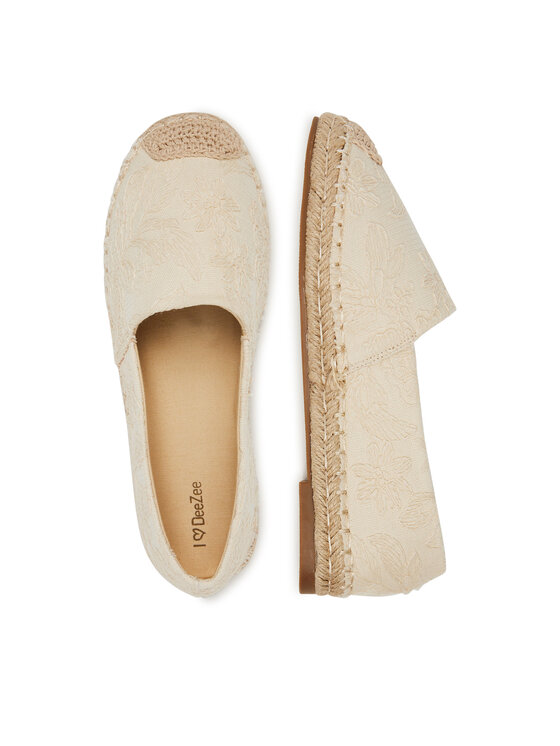 DeeZee Espadrile DeeZee Q124-2 Bež