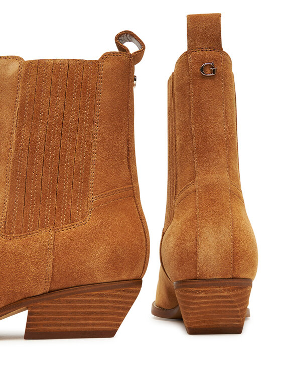 Guess Ковбойські чоботи Guess FLTLN2 SUE10 Коричневий