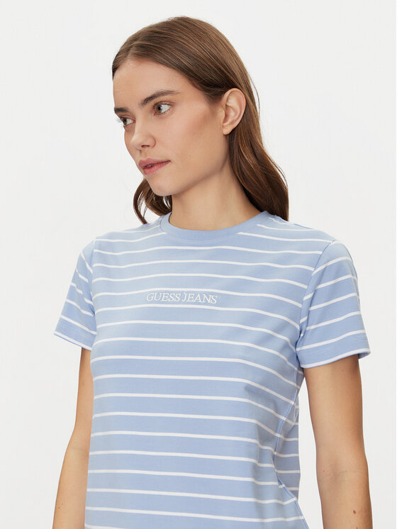 Guess Jeans Guess Jeans Футболка W4BI53 KCIE1 Кольоровий Regular Fit