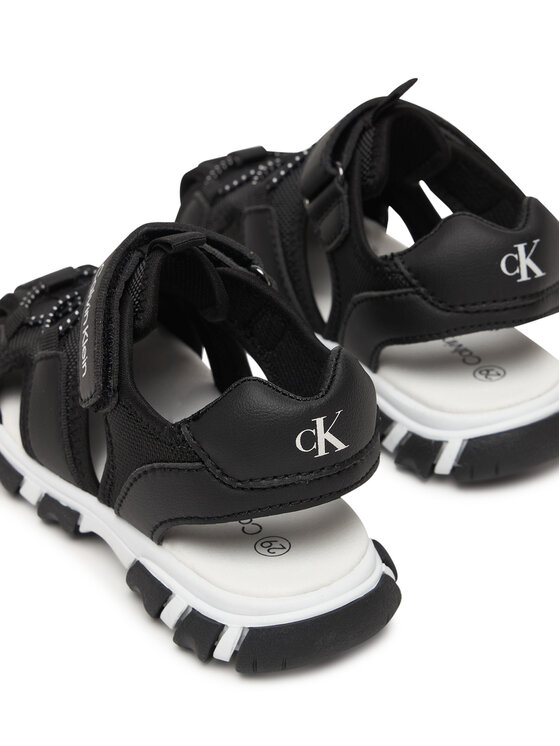 Calvin Klein Sandales Calvin Klein Velcro Sandal V1B2-83320-1591 Melns