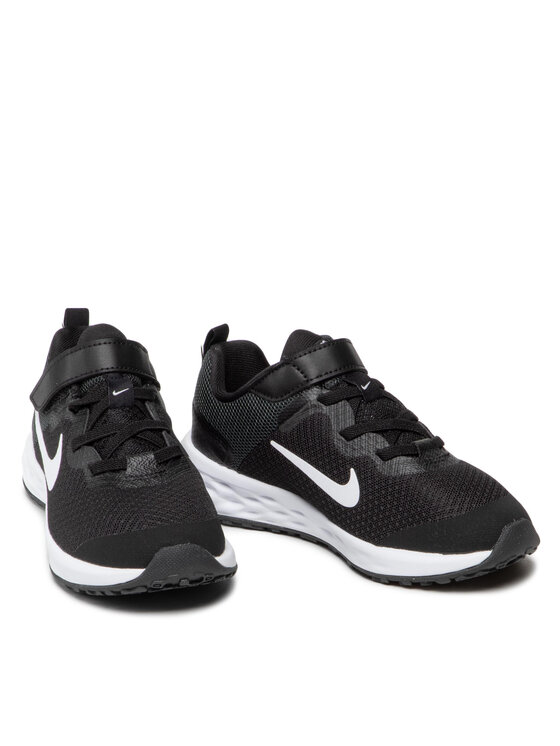 Nike Běžecké boty Nike Revolution 6 Nn (PSV) DD1095 003 Černá