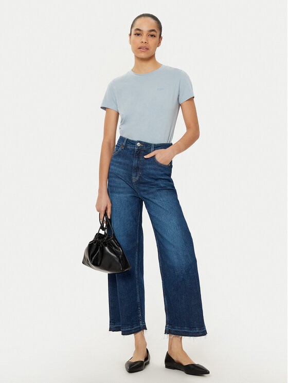 BOSS BOSS Футболка C_Esogo_1 50506973 Голубий Slim Fit