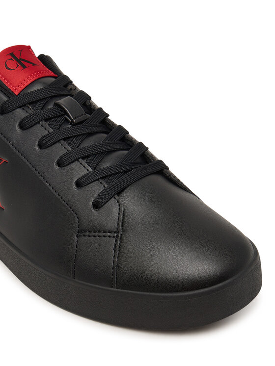 Calvin Klein Sneakers Calvin Klein 3 Cupsole Derby Pu Smo HM0HM02458 Negru