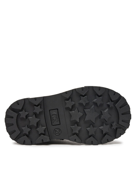 Calvin Klein Jeans Turistická obuv Calvin Klein Jeans V1A5-81010-1688 Černá