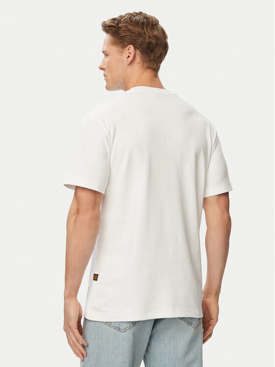 G-Star Raw G-Star Raw Camiseta 90s Logo D28921-D976 Blanco Regular Fit