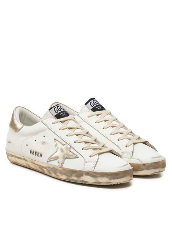 Golden Goose Snīkeri Golden Goose Super-Star Classic With List GWF00101.F000316.10272 Balts