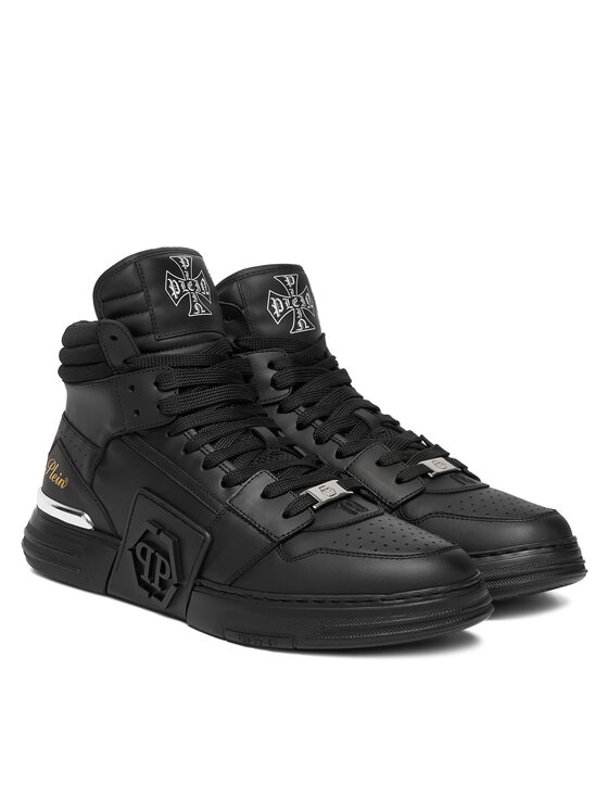PHILIPP PLEIN Снікерcи PHILIPP PLEIN Phanom Kicks FAES USC0822 PLE075N Чорний