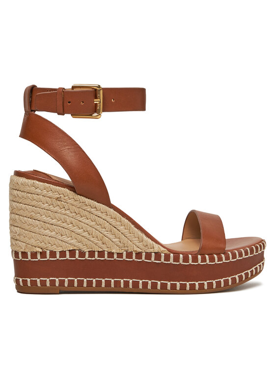 LAUREN RALPH LAUREN Espadrile LAUREN RALPH LAUREN 802940573002 Rjava