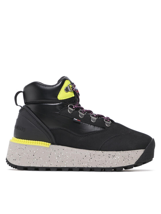 Tommy Jeans Sneakers Tommy Jeans Hybrid Platform Boot EN0EN01589 Nero