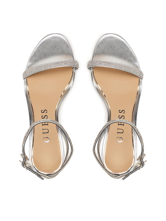 Guess Σανδάλια Guess FLJCHR SAT03 Ασημί