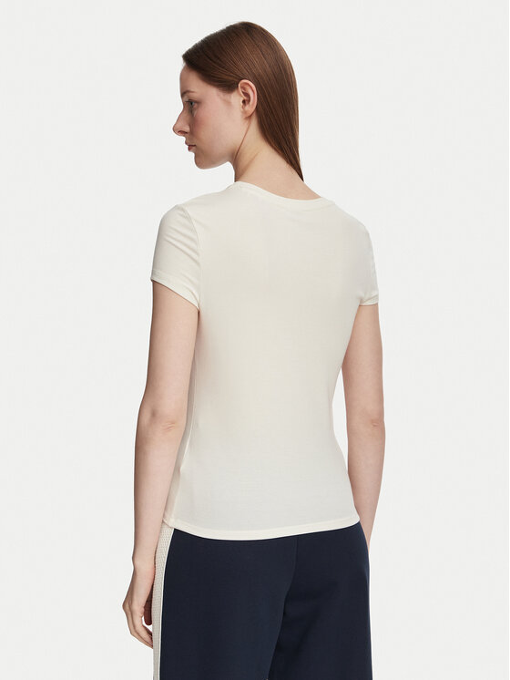 Guess Guess T-shirt V6YI24 K4787 Svijetlo bež Slim Fit