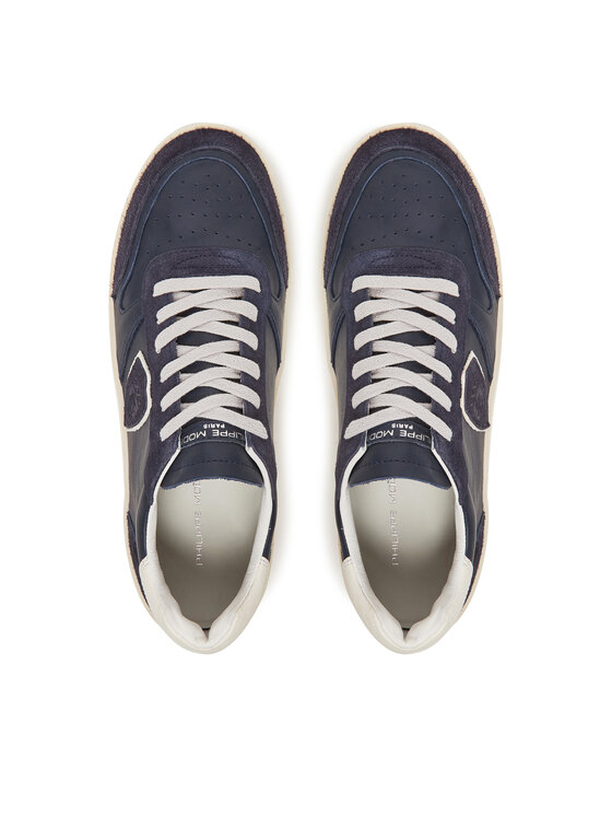 Philippe Model Sneakersy Philippe Model A006960 VNLU WX02 Granatowy