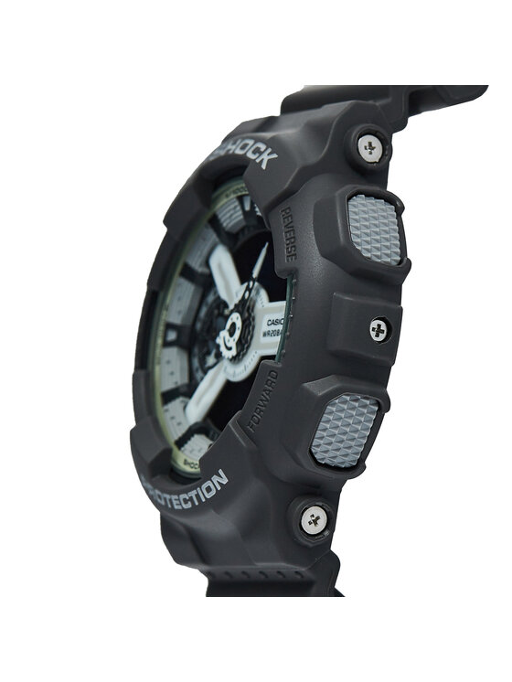 G-Shock Годинник G-Shock Hidden Glow GA-110HD-8AER Сірий