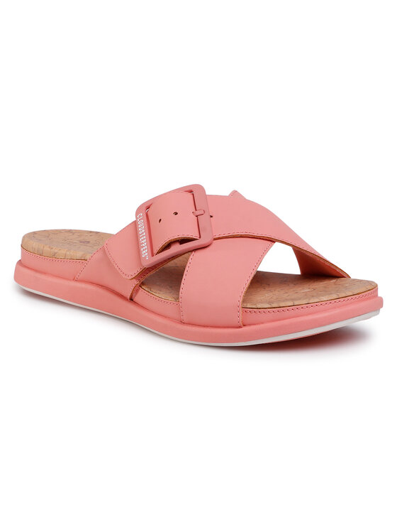 Klapki Clarks Step June Shell 261485794 Różowy | Eobuwie.com.pl