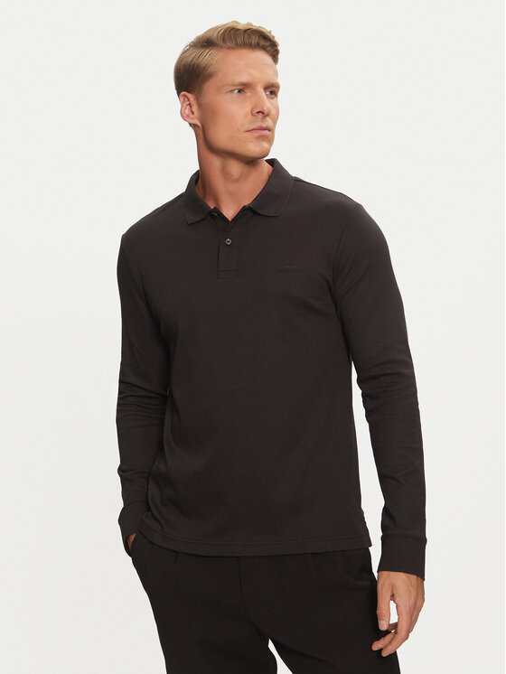 Calvin Klein Calvin Klein Polo K10K112750 Crna Slim Fit