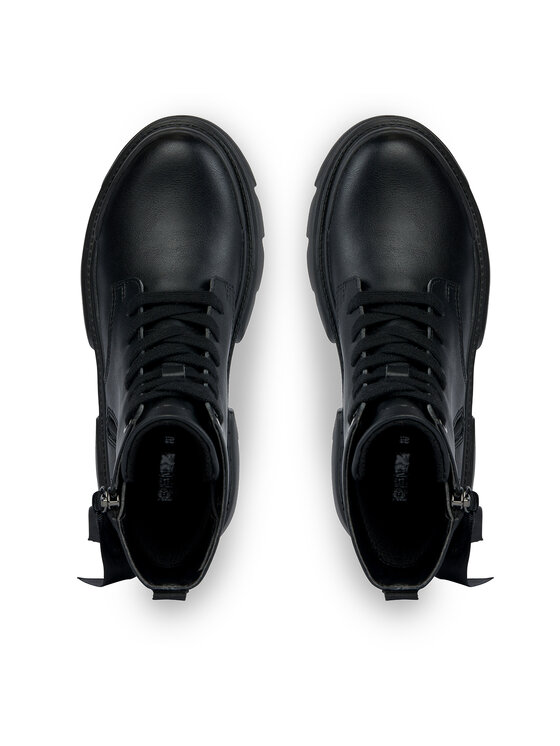 Geox Ghete Geox J Junette Girl J36HVG 000BC C9999 D Negru
