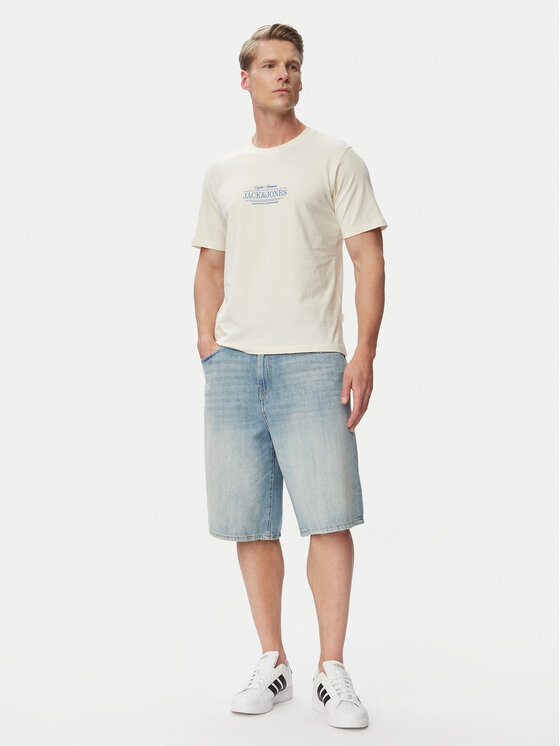 Jack & Jones Jack & Jones Camiseta Cassis 12295049 Crema Regular Fit