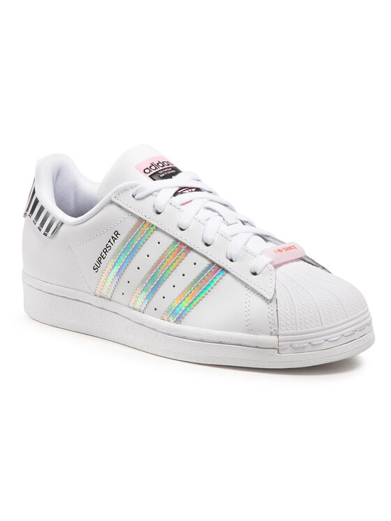 adidas gazelle silver green womens adidas Superstar Shoes - Black/White main image 1