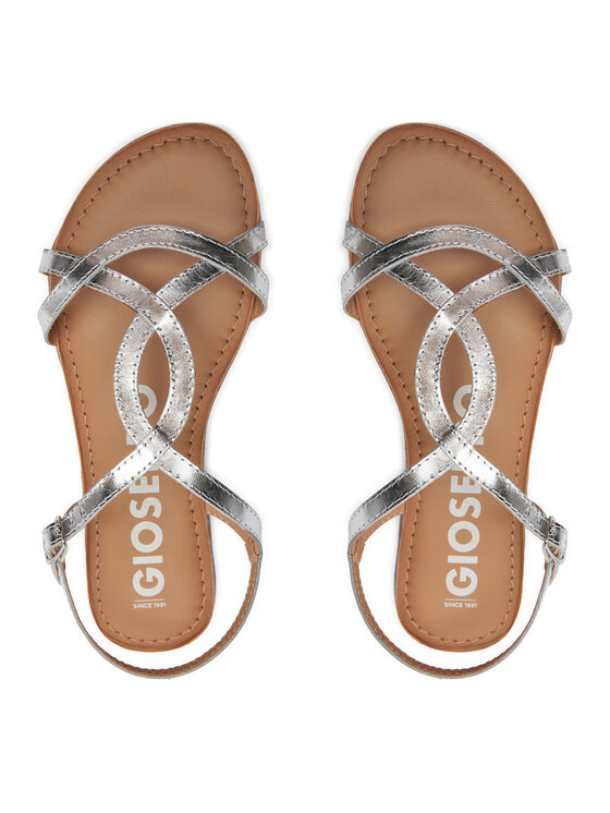 Gioseppo Sandály Gioseppo Lamim 69113-P Stříbrná