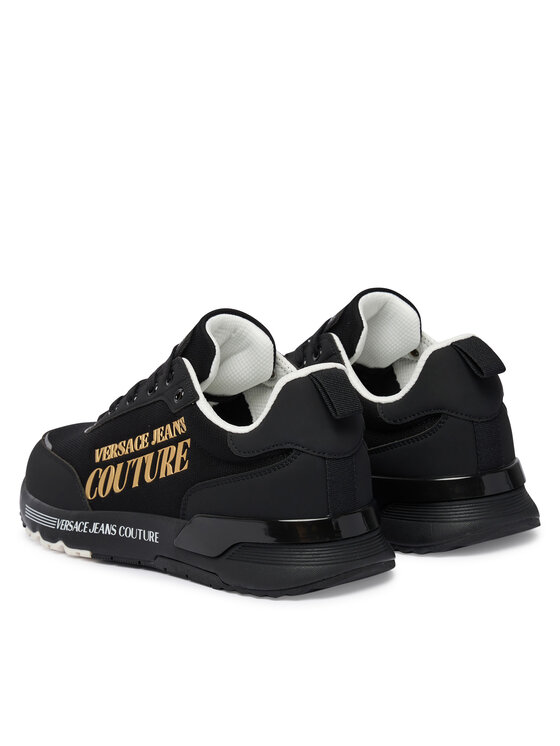 Versace Jeans Couture Снікерcи Versace Jeans Couture 80YA3SA5 Чорний