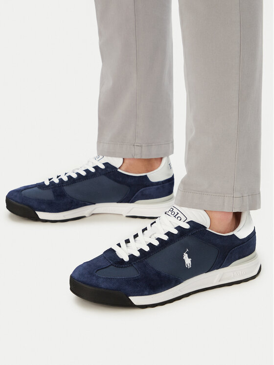 Polo Ralph Lauren Sneakersy Polo Ralph Lauren Varick Pp 809974041003 Tmavomodrá