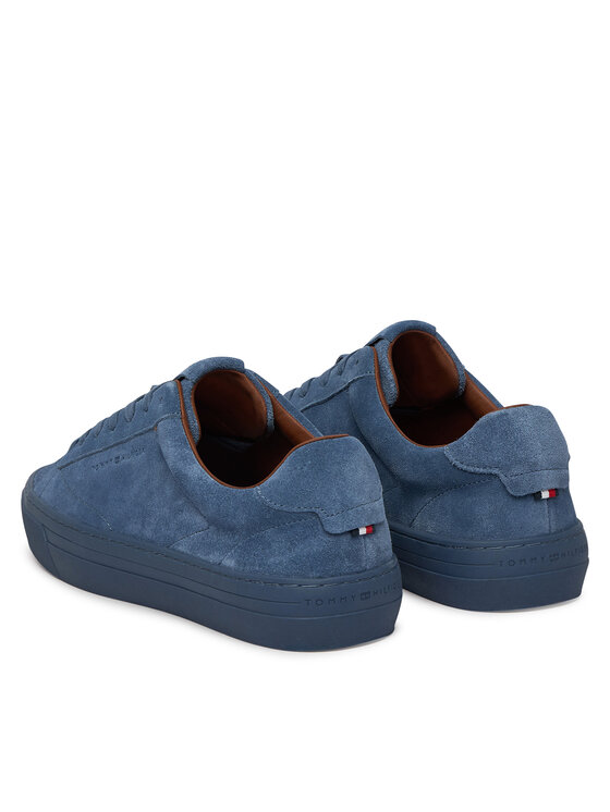Tommy Hilfiger Sneakers Tommy Hilfiger Park Premium Suede FM0FM05829 Albastru
