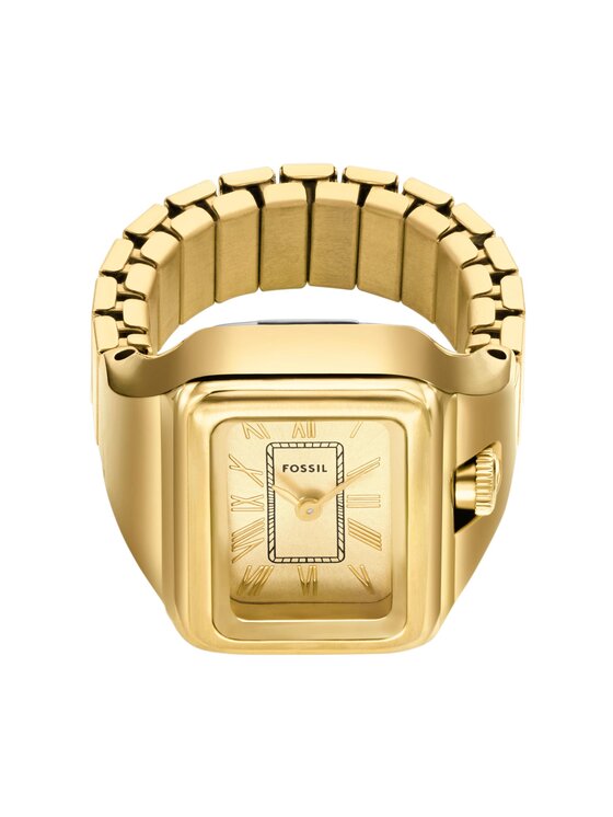 Fossil Pulkstenis Fossil Watch Ring ES5343 Zelta