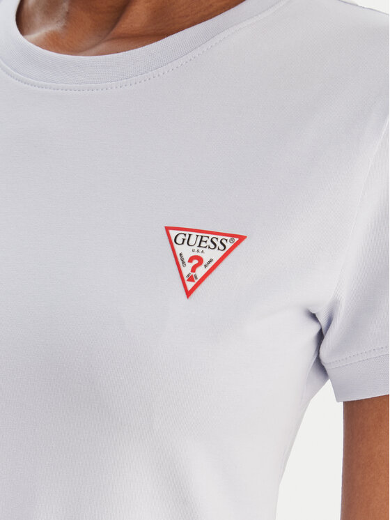 Guess Guess Camiseta W2YI44 J1314 Celeste Regular Fit