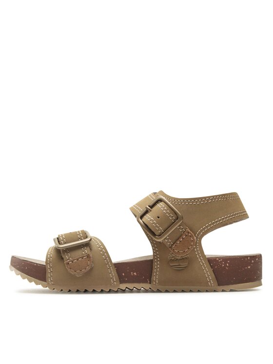 Timberland Босоніжки Timberland Castle Island 2 Strap TB0A5SYWDR01 Бежевий