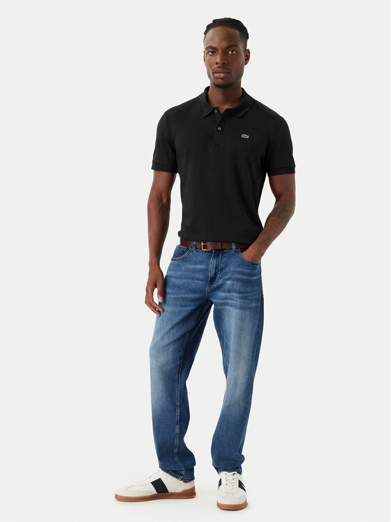 Lacoste Lacoste Поло DH2050 Чорний Regular Fit