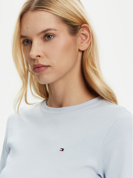 Tommy Hilfiger Tommy Hilfiger T-Shirt New Cody WW0WW40587 Γαλάζιο Slim Fit