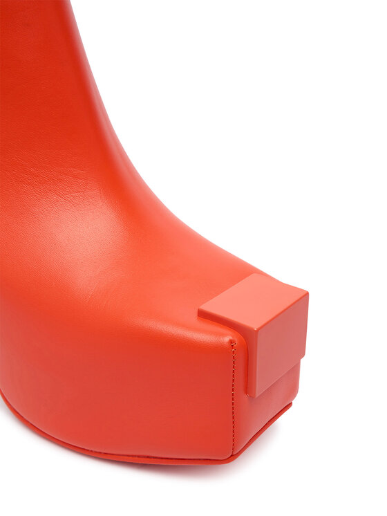 United Nude Ботильйони United Nude Cubist Bootie 1094383616 Оранжевий