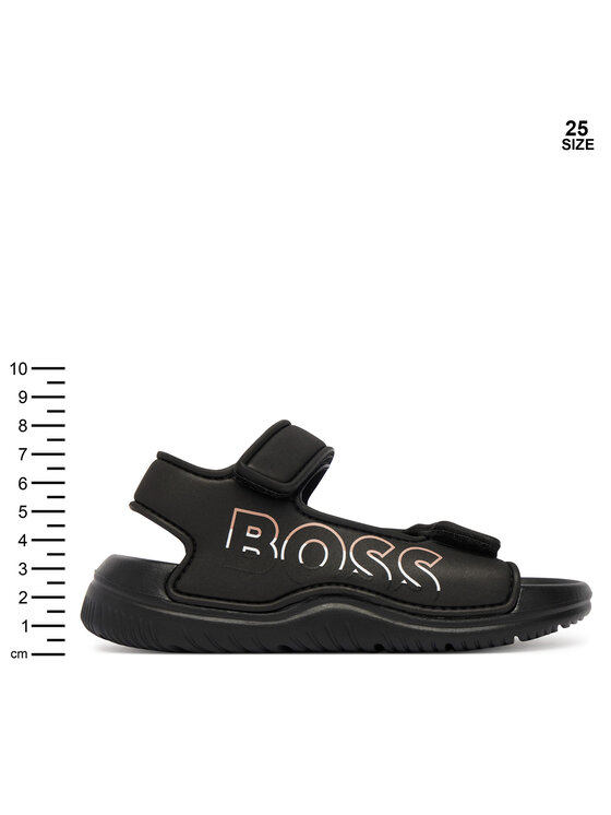 BOSS Sandale BOSS J52821 S Negru