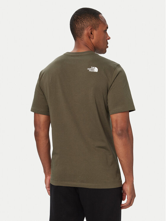 The North Face The North Face Camiseta Evolution Half Dome NF0A8B6J Verde Regular Fit