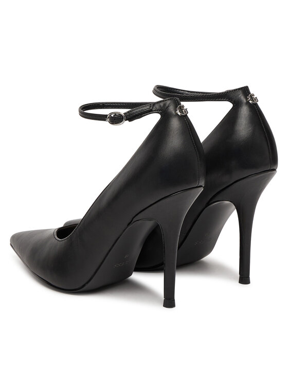 Guess Aukštakulniai Guess FLFNPR LEA08 Juoda