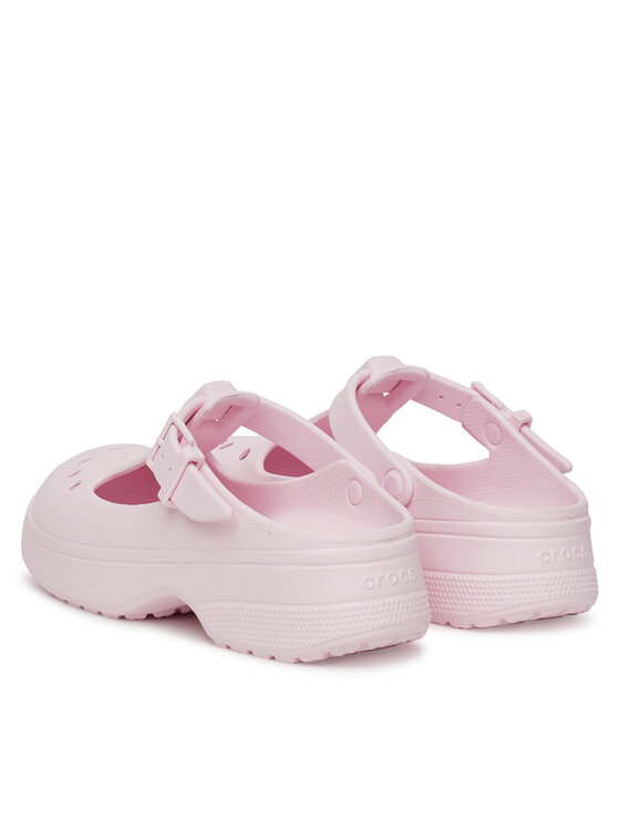 Crocs Şlapi Crocs Classic Mary Jane Clog 210581 Roz