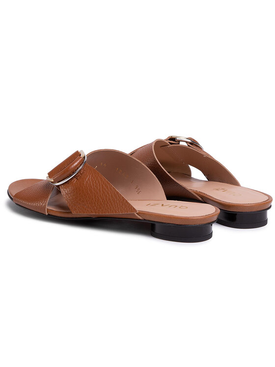 QUAZI Šľapky QUAZI QZ-72-04-000762 Hnedá