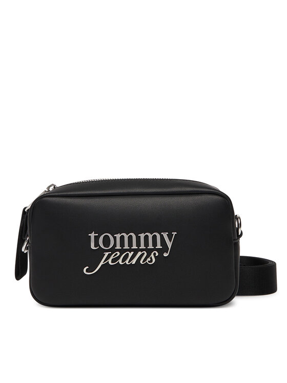 Tommy Jeans Kabelka Tommy Jeans Tjw Bold Script Camera Bag AW0AW17897 Čierna