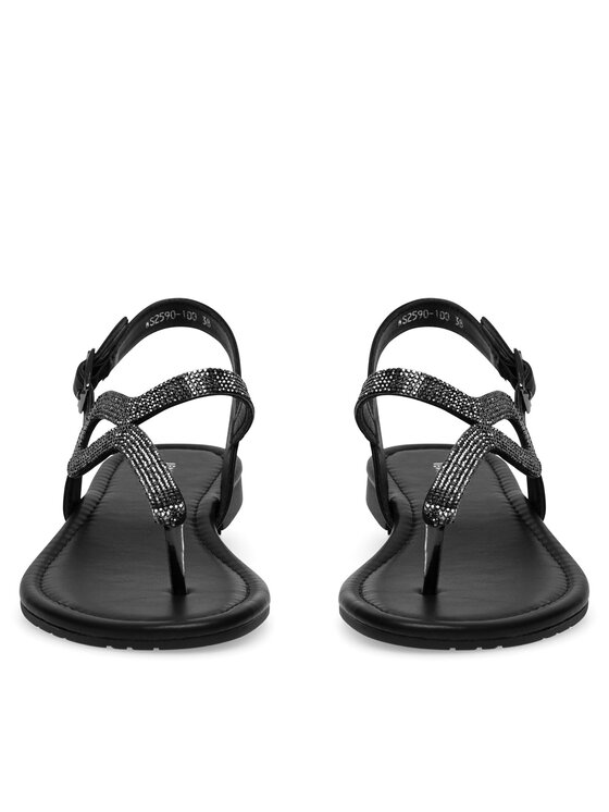 Jenny Fairy Sandales Jenny Fairy WS2590-100 Melns