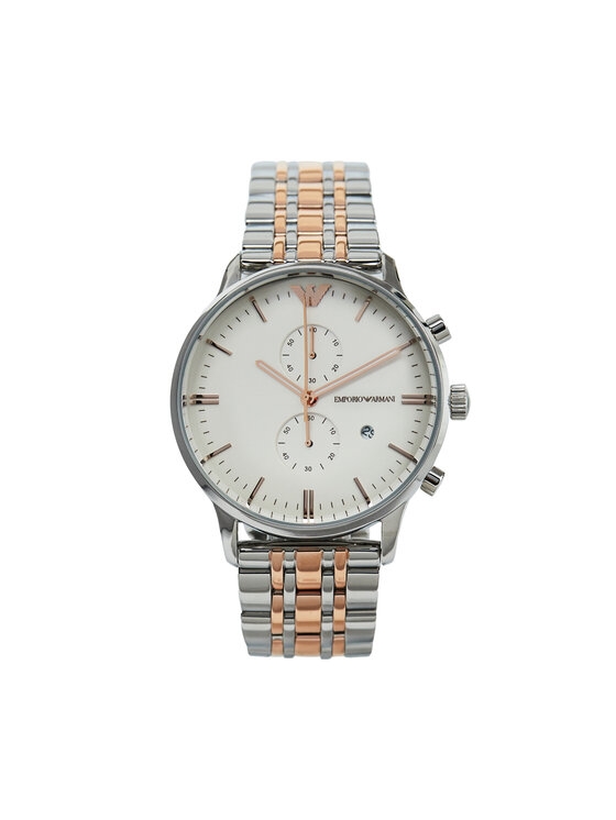 Emporio Armani Годинник Emporio Armani AR0399 Срібний