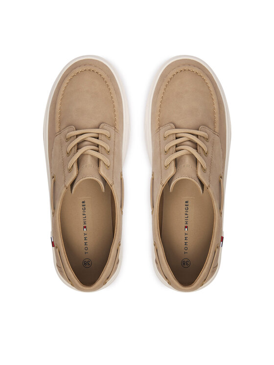Tommy Hilfiger Félcipő Tommy Hilfiger T3B4-34352-0315 Bézs
