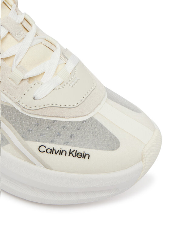 Calvin Klein Superge Calvin Klein Chunky Run Ckstripe Lup Rip HW0HW03005 05Z Écru