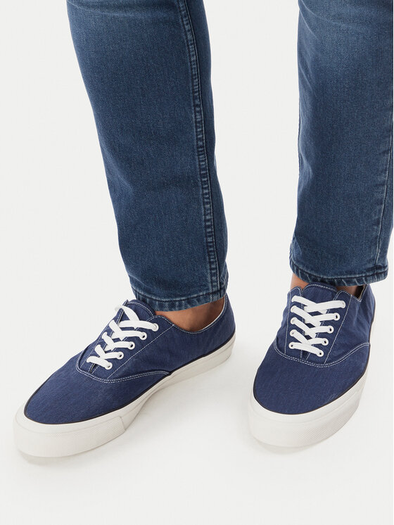 Polo Ralph Lauren Sneakers aus Stoff Polo Ralph Lauren Keaton V2 Sk  816P07662003 Blau