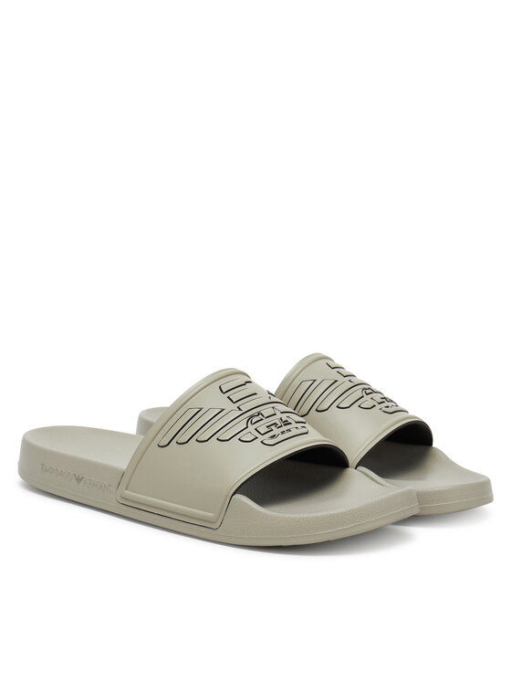 Emporio Armani Şlapi Emporio Armani XVPS11 XR273 U529 Bej