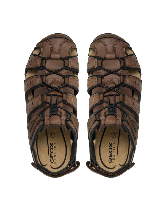 Geox Sandali Geox Uomo Sandal Strada U4524C 000ME C6006 Marrone